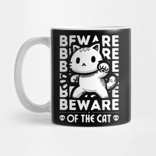 Beware of the Cat Mug